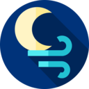 weather,nature,moon,night,half moon,temperature,sky,season,climate,windy,forecast