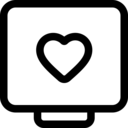 technology,computer,social media,heart,internet,love,electronic,computing,like,love and romance,pc