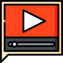 interface,music and multimedia,multimedia,movie,video player,play button,multimedia option,video