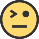 emoji,feelings,smileys,emoticons,wink
