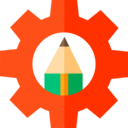 pencil,education,cogwheel,settings,engineering