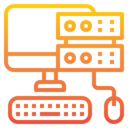computer,keyboard,database,monitor,mouse,server,mouse clicker ok 