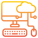 computer,keyboard,cloud,monitor,mouse,mouse clicker