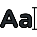 option,signs,text format,shapes and symbols,font,writing tool,style ok 