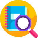 file,seo and web,education,magnifying glass,document,files and folders,archive,search,loupe,archives,analyze,inspection ok 