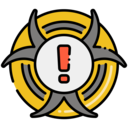 industry,virus,signaling,alert,dangerous,toxic,biohazard,hazard,caution,outbreak,biohazard sign