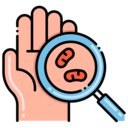 virus,healthcare and medical,hand,loupe,hygiene,bacteria,transmission
