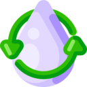 ecology and environment,drop,arrows,water,weather,nature,drops,rain,cycle,eco,recycle,raindrop,teardrop,circular arrows