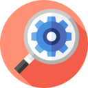 seo and web,magnifying glass,cogwheel,commerce and shopping,search,Tools and utensils,settings,loupe,detective,zoom ok 