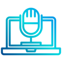 electronics,technology,computer,education,laptop,communications,monitor,microphone,online learning,listen