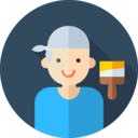 avatar,professions and jobs,user,jobs,profession,dyer