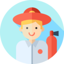 avatar,professions and jobs,user,jobs,profession,firefighter