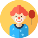 avatar,professions and jobs,user,jobs,profession,clown