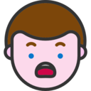 people,boy,feelings,emoticons,heads,faces,shock