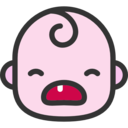 people,feelings,emoticons,baby,cry,heads,faces,baby cry