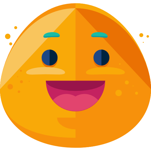 Grinning