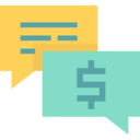 money,business and finance,dollar,interface,multimedia,speech bubble,conversation,communications,chat,speech balloon,message,chatting,dollar symbol