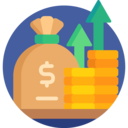 money,business and finance,currency,arrows,Funds,coins,dollar symbol,raise,fund,raising