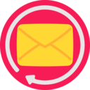 interface,multimedia,arrows,miscellaneous,mail,envelope,communications,email,letter,message,mails,envelopes,circular arrows