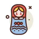 cultures,kid and baby,doll,mother,russian,matryoshka ok 