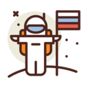 flag,avatar,professions and jobs,astronomy,suit,moon,astronaut,helmet,Cosmonaut,spaceman ok 