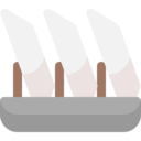 food and restaurant,Tools and utensils,restaurant,food serving,stand,plates,tableware