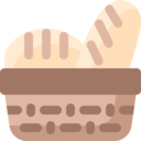 basket,food and restaurant,Tools and utensils,restaurant,food serving,bread,tableware