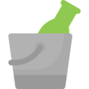 food and restaurant,Tools and utensils,restaurant,food serving,champagne,bucket,tableware