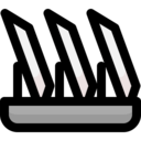 food and restaurant,Tools and utensils,restaurant,food serving,stand,plates,tableware