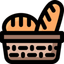 basket,food and restaurant,Tools and utensils,restaurant,food serving,bread,tableware