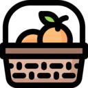 basket,food and restaurant,Tools and utensils,fruit,restaurant,food serving,tableware