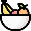 food and restaurant,Tools and utensils,fruit,bowl,restaurant,food serving,tableware