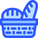 basket,food and restaurant,Tools and utensils,restaurant,food serving,bread,tableware