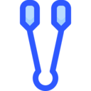 food and restaurant,Tools and utensils,restaurant,food serving,forceps,tableware