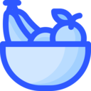 food and restaurant,Tools and utensils,fruit,bowl,restaurant,food serving,tableware