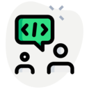 seo and web,speech bubble,chat,digital,script,employees,discussion,admin,peer to peer