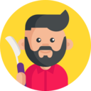 avatar,man,professions and jobs,user,profile,job,occupation,profession,barber,beard ok 