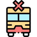 forbidden,signaling,vehicle,prohibited,public transport,No,not allowed,epidemic prevention,avoid,virus transmission,no travelling