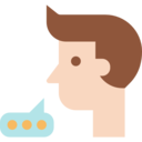 user,people,speech bubble,conversation,communications,talking,head,chatting,speak,speaking,pronunciation