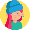 woman,avatar,hat,user,profile,people,young,girl,hipster ok 