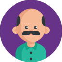 avatar,man,user,profile,people,bald,moustache