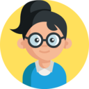 woman,avatar,user,glasses,profile,people,young,girl,study,nerd ok 