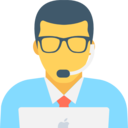 business,man,user,microphone,tie,customer service,telemarketer