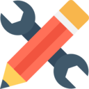 ui,pencil,edit,edit tools,wrench,Tools and utensils,settings,draw,writing