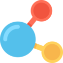 share,interface,multimedia,communications,social media,shapes,connector,circles,social network