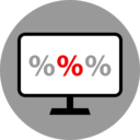 discount,signs,commerce and shopping,monitor,shapes,percent,percentage,sales
