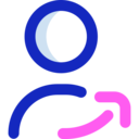 business,avatar,user,people,promotion,arrow up,improvement,growth