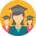 avatar,cap,mortarboard,education,user,people,graduates