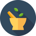 food and restaurant,health,medical,education,medicine,chemical,mortar,grinding,pestle