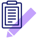 pencil,document,paper,files and folders,clipboard,list,evaluate,checklist,evaluation